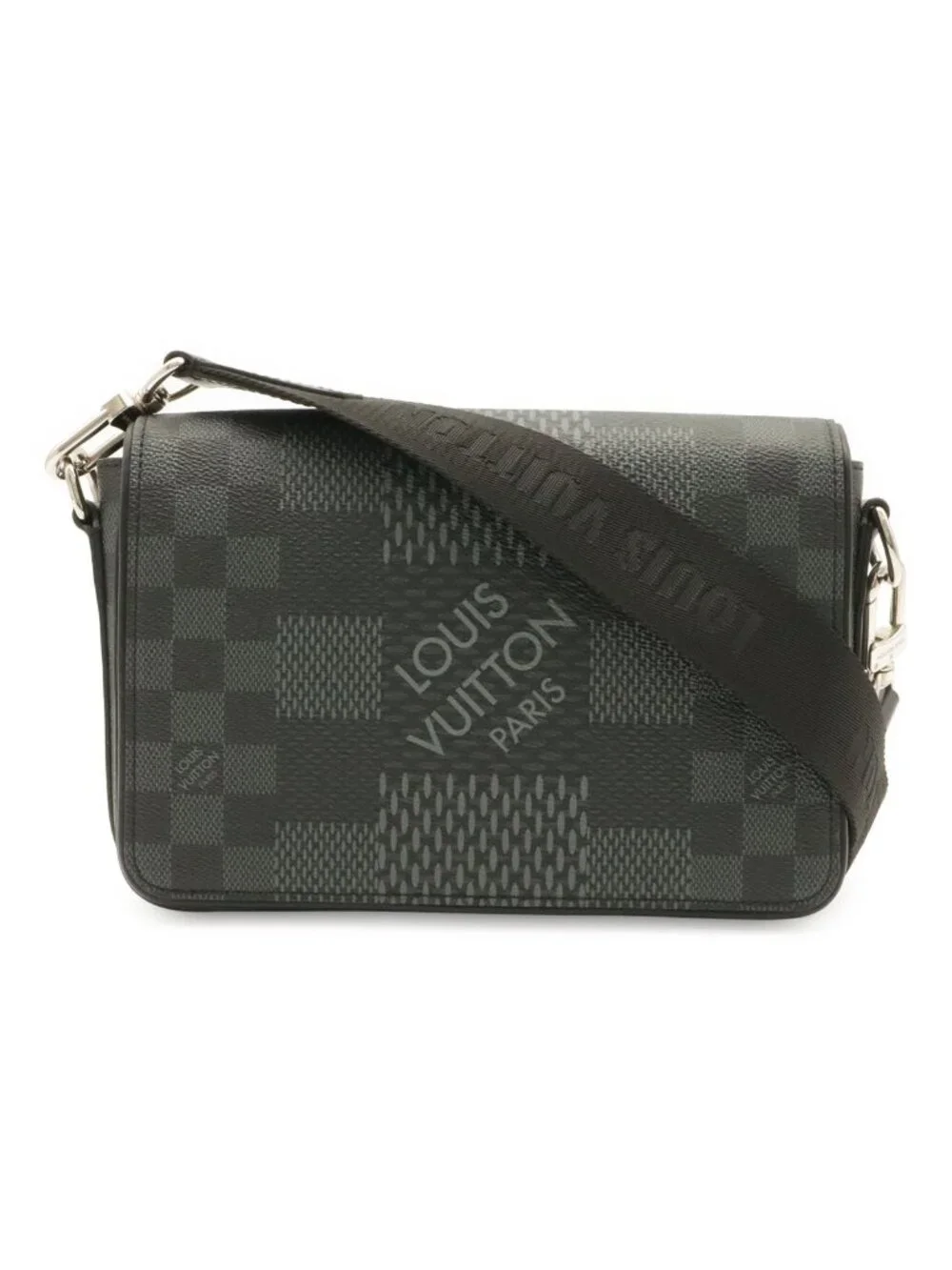 Louis Vuitton Damier Graphite Studio Messenger Shoulder Bag Crossbody 2-Way